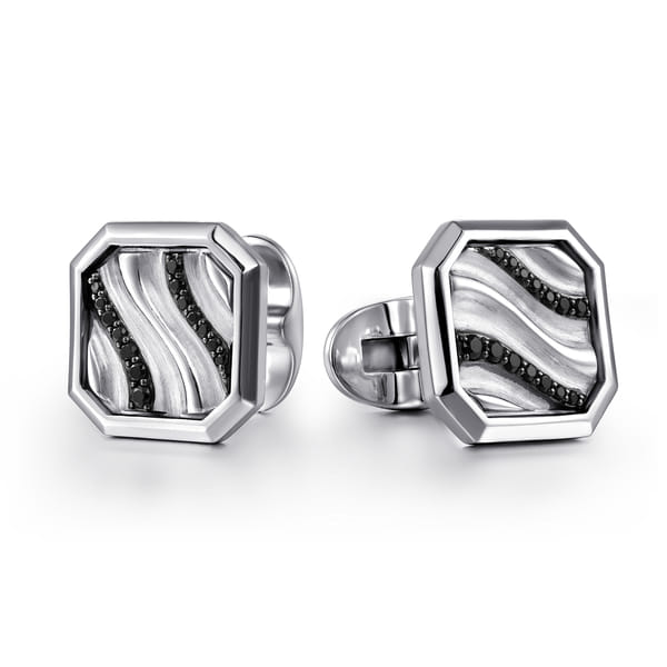 Black Spinel Cufflinks