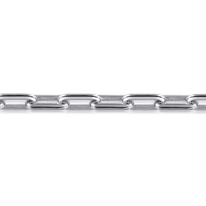 925 Sterling Silver Hollow Chain Bracelet