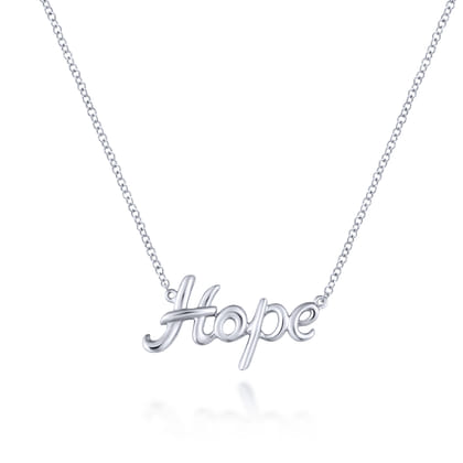 925 Sterling Silver Hope Necklace