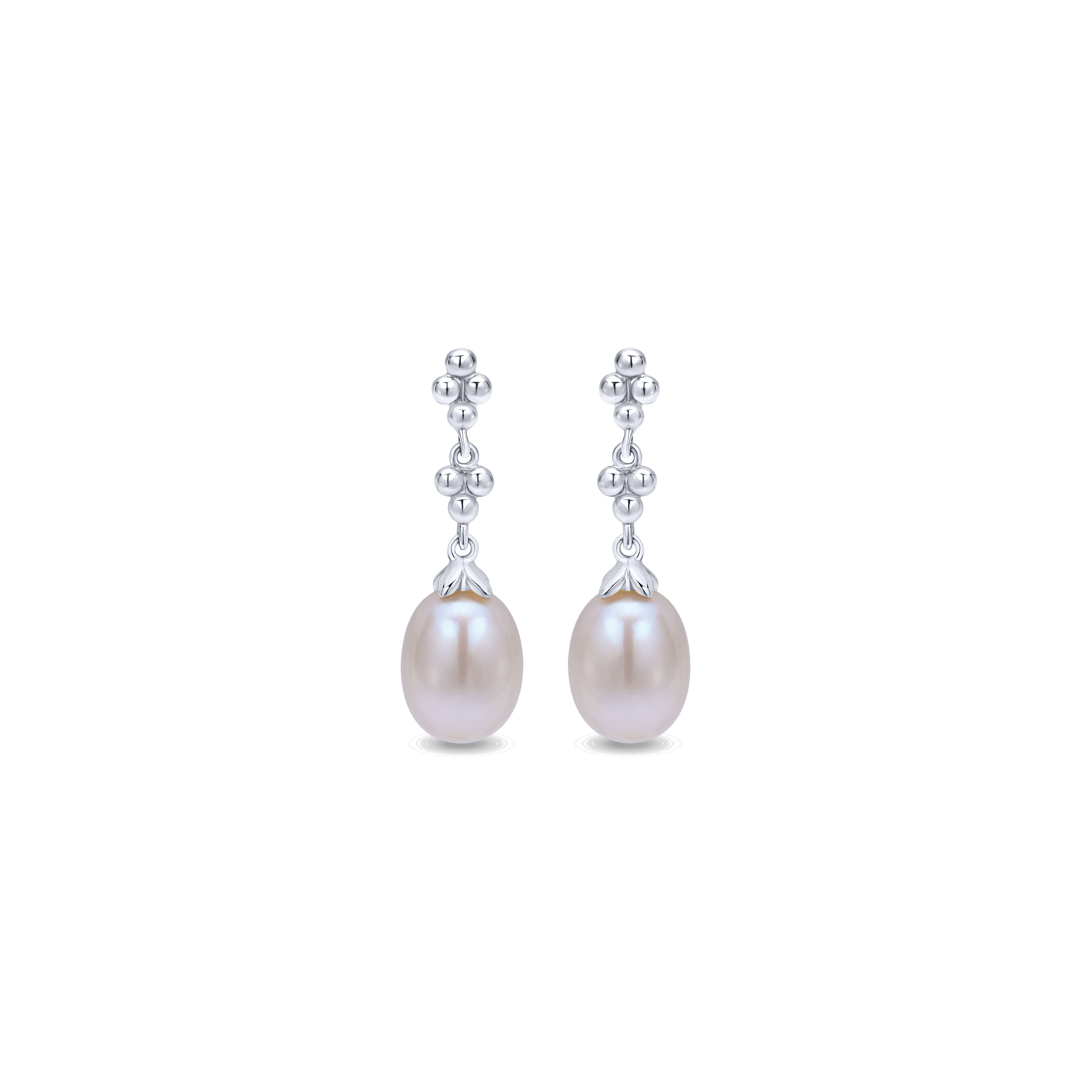 ◆STONEHENgE◆ Silver Pearl Drop Earrings SC25A35E 925 Sterling Silver Linear Pearl Drop Earrings @ $110. Shop