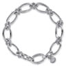 925 Sterling Silver Link Chain Bracelet-Bujukan