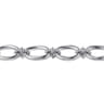 925 Sterling Silver Link Chain Bracelet-Bujukan