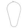 925 Sterling Silver Link Chain Necklace 3mm 22inch
