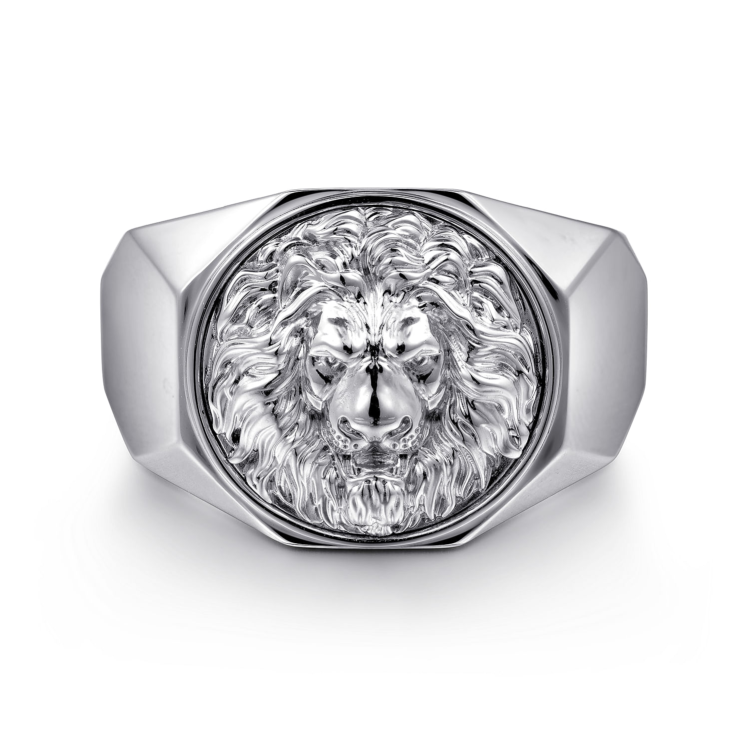 Lion sterling silver 925 men sale ring.