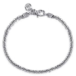925-Sterling-Silver-Men's-Link-Chain-Bracelet-1