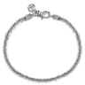 925 Sterling Silver Men's Link Chain Bracelet 