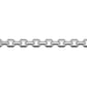925 Sterling Silver Men's Solid Link Chain Bracelet 