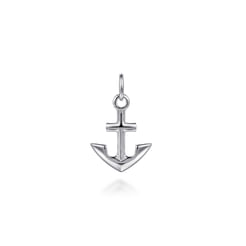 925 Sterling Silver Mini Anchor Pendant