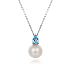 925-Sterling-Silver-Mother-of-Pearl-and-Blue-Topaz-Pendant-Necklace1