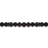 925 Sterling Silver Onxy and Kyanite Beaded Bracelet