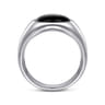 925 Sterling Silver Onyx Signet Ring