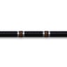 925 Sterling Silver Onyx and Tiger Eye Cylinder Beaded Bracelet