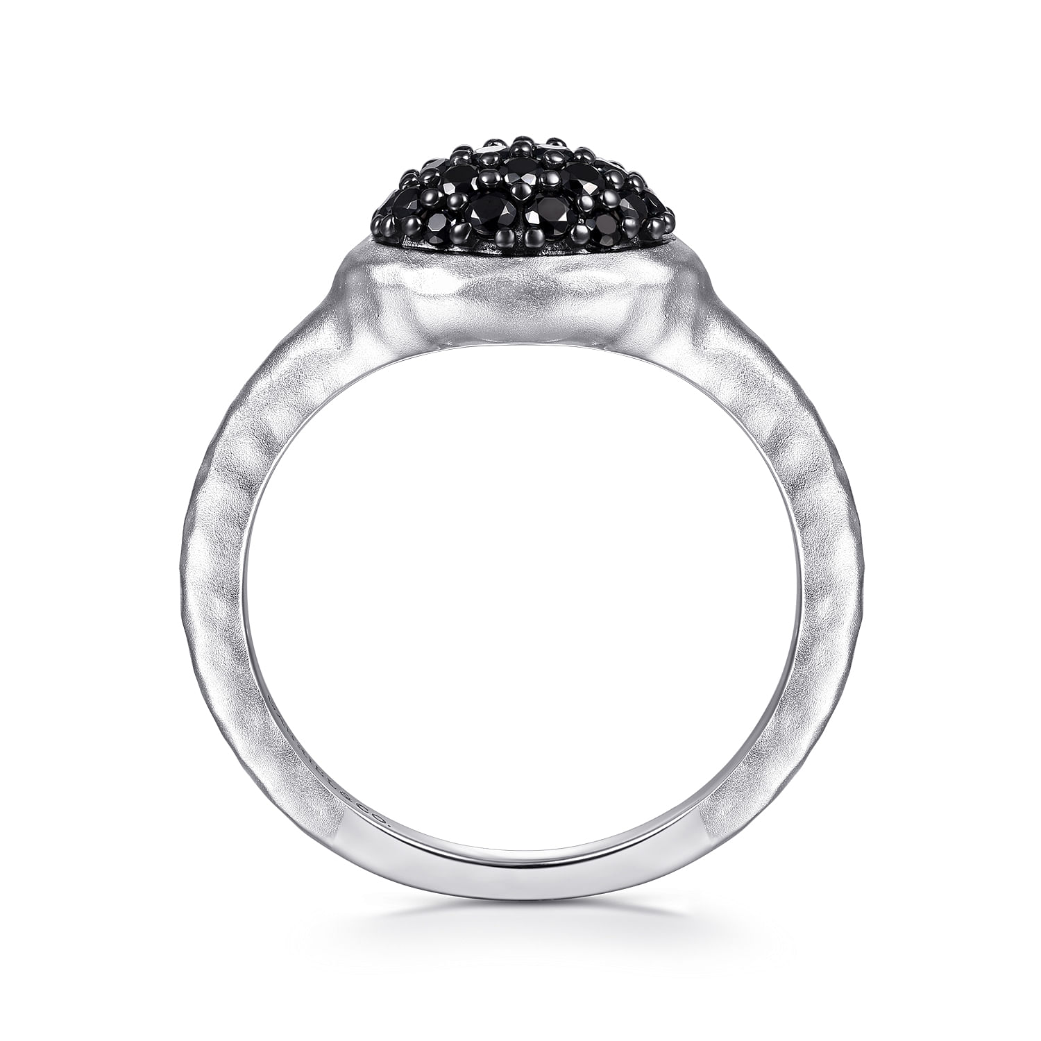 Black Spinel Ellipse Ring/Gold | Fauvirame | フォーヴィ
