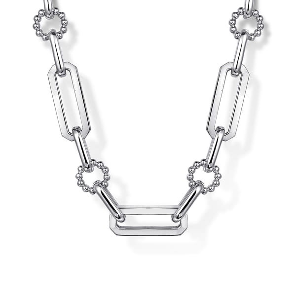 Paper Clip Chain Necklace