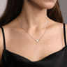 925 Sterling Silver Pearl Bujukan Fashion Necklace