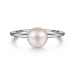 925 Sterling Silver Pearl Ring