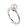 925 Sterling Silver Pearl Ring