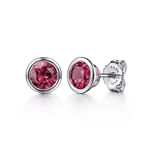 925-Sterling-Silver-Pink-Tourmaline-Stud-Earrings1