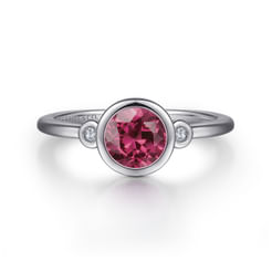 925-Sterling-Silver-Pink-Tourmaline-and-Diamond-Ladies-Ring1