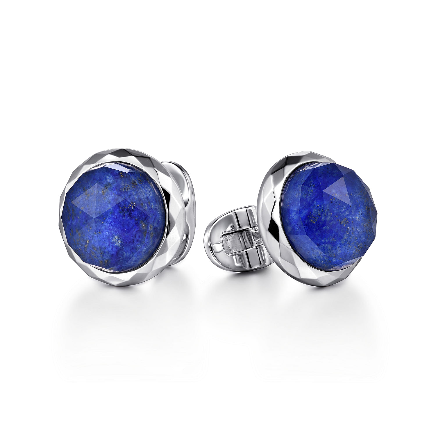 Natural Gemstones 2024 Cufflinks, 925 sterling silver, Gift for Him