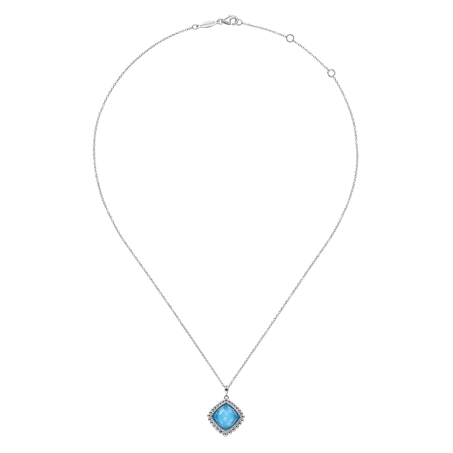 925 Silver Pendant Bujukan Necklace. SKU: NK6539SVJXT