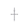 925 Sterling Silver Rope Cross Pendant