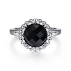 925-Sterling-Silver-Round-Black-Onyx-Bezel-Set-Ring-with-Bujukan-Bead-Halo1