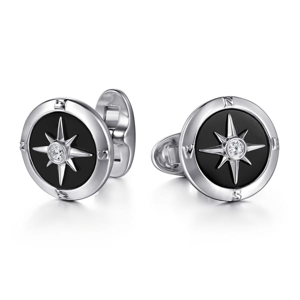 silver cufflinks