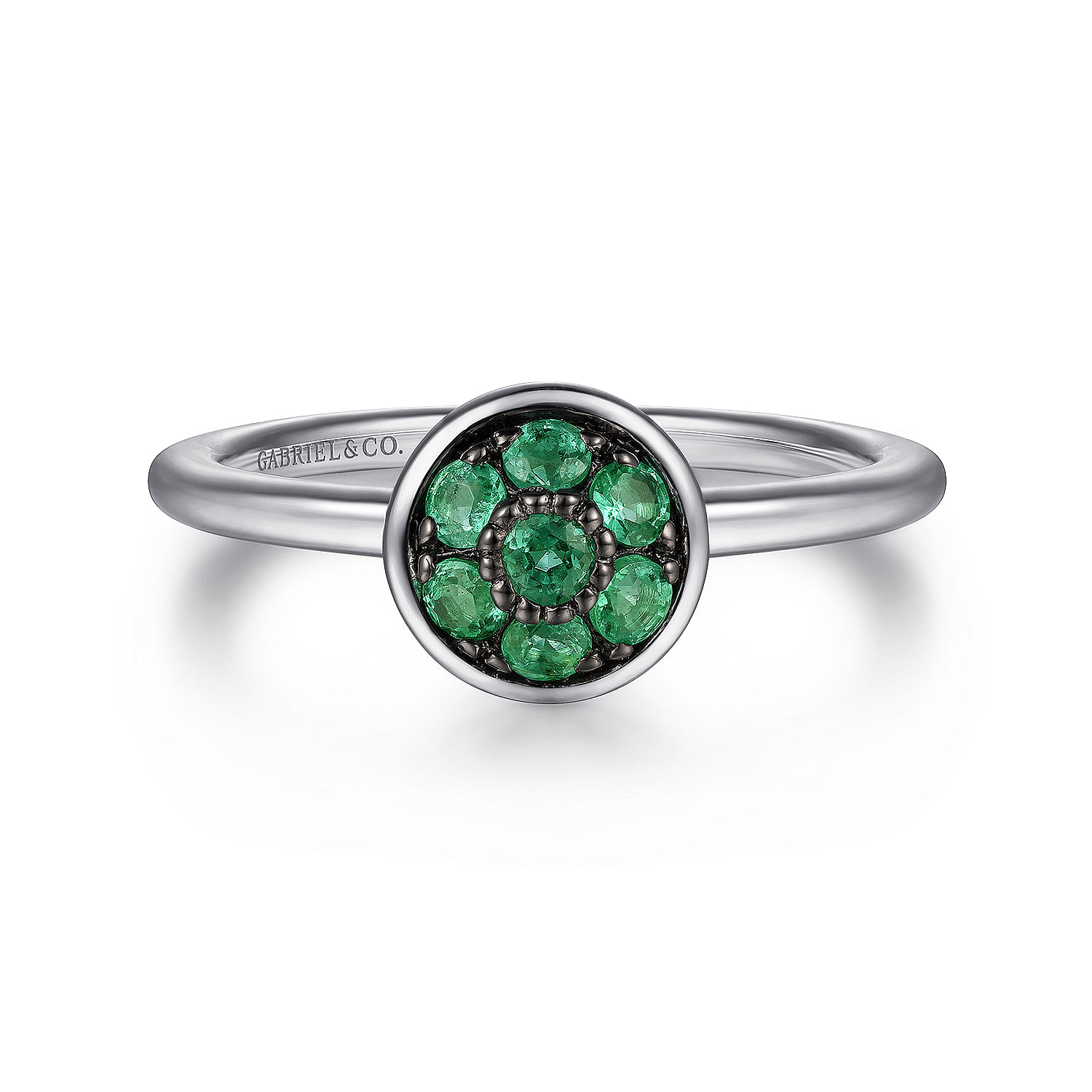 925-Sterling-Silver-Round-Emerald-Cluster-Ring1