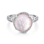 925-Sterling-Silver-Round-Rock-Crystal---Pink-Mother-of-Pearl-Doublet-and-Diamond-Ring1