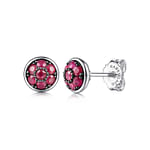 925-Sterling-Silver-Round-Ruby-Cluster-Stud-Earrings1