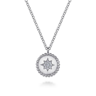 925-Sterling-Silver-Round-Star-Pendant-Necklace1