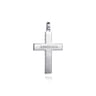 925 Sterling Silver Scalloped Cross Pendant