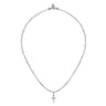 925 Sterling Silver Snake Brownish Moon Stone Bead Pendant Necklace