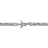 925 Sterling Silver Solid Chain and Anchor Bracelet