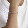 925 Sterling Silver Solid Cuban Chain Bracelet 6mm