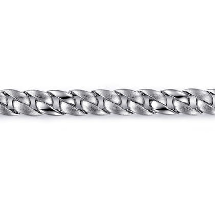 925 Sterling Silver Solid Cuban Link Chain Bracelet 8mm