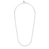 925 Sterling Silver Solid Paper Clip Chain Necklace