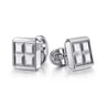 925 Sterling Silver Square Cufflinks
