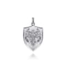925 Sterling Silver St. Michael Dog Tag Pendant