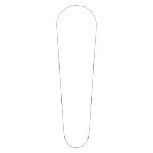 925 Sterling Silver Station Necklace