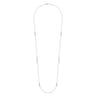 925 Sterling Silver Station Necklace