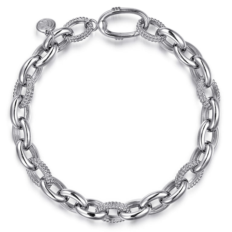 925 Sterling Silver Tennis Bracelet-Bujukan - Shot 1