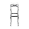 925 Sterling Silver Twisted Smart Ring Enhancer