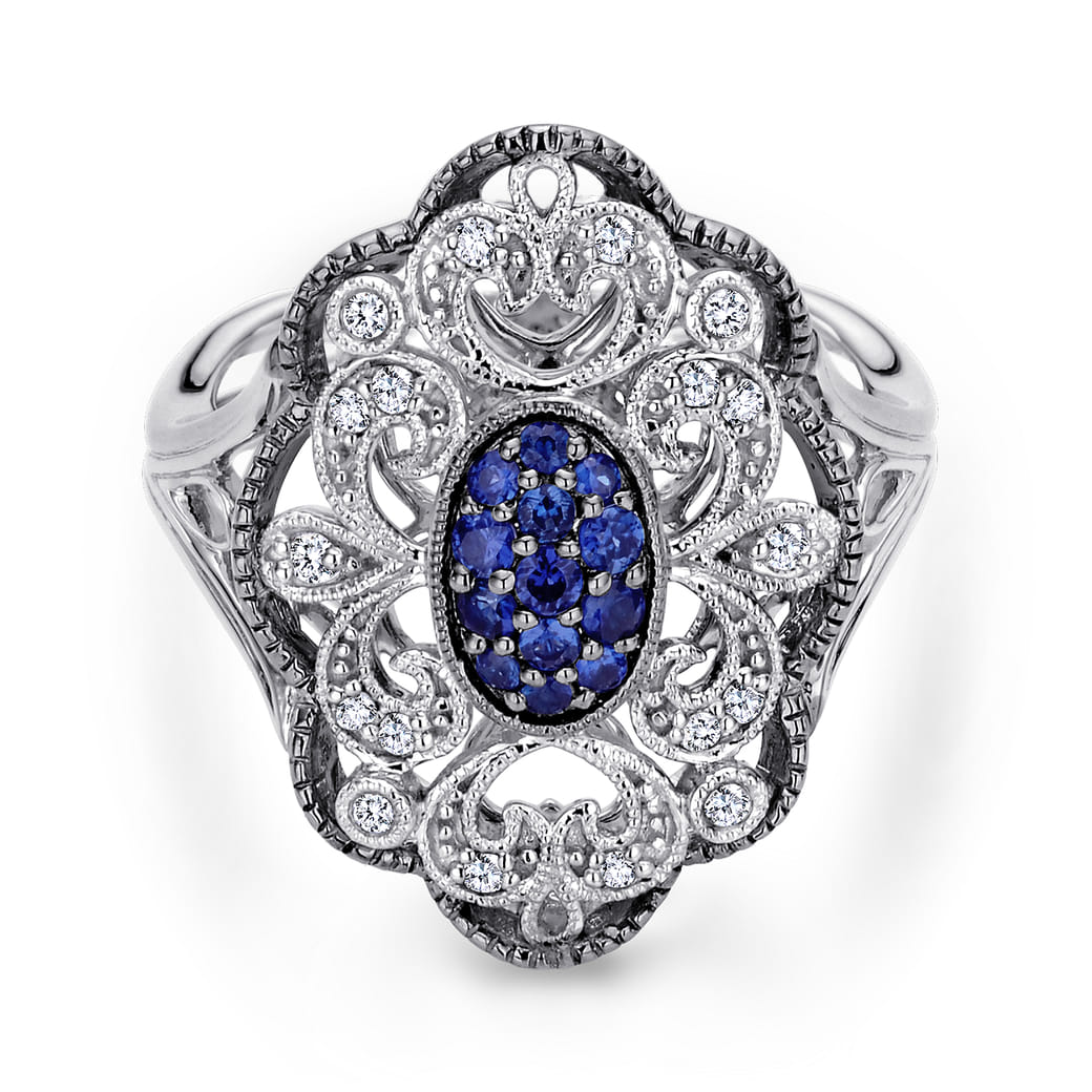 925 Silver Fashion Victorian [Ring SKU LR50137SVJMC