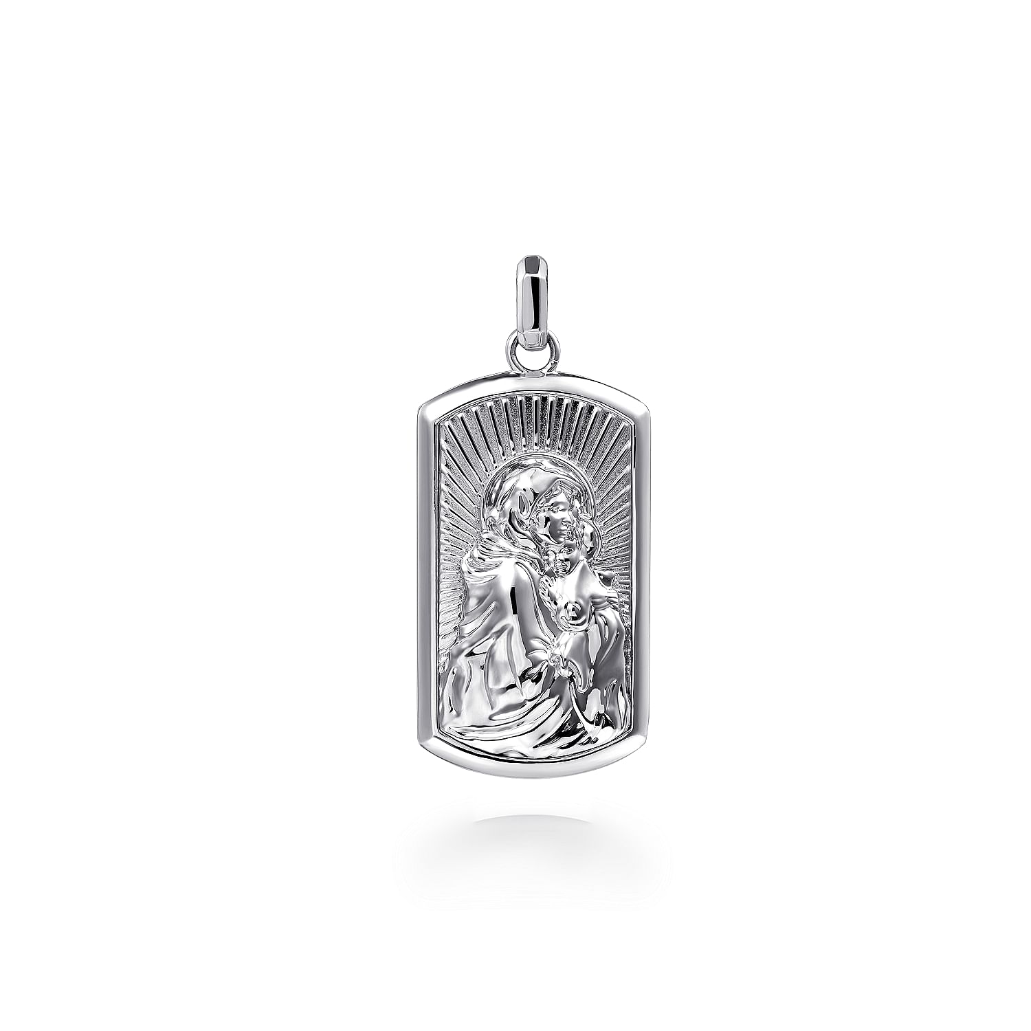 925 Sterling shops Silver Virgin Mary pendant