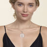 925 Sterling Silver White Sapphire Bujukan Capricorn Medallion Pendant With Detachable Bail