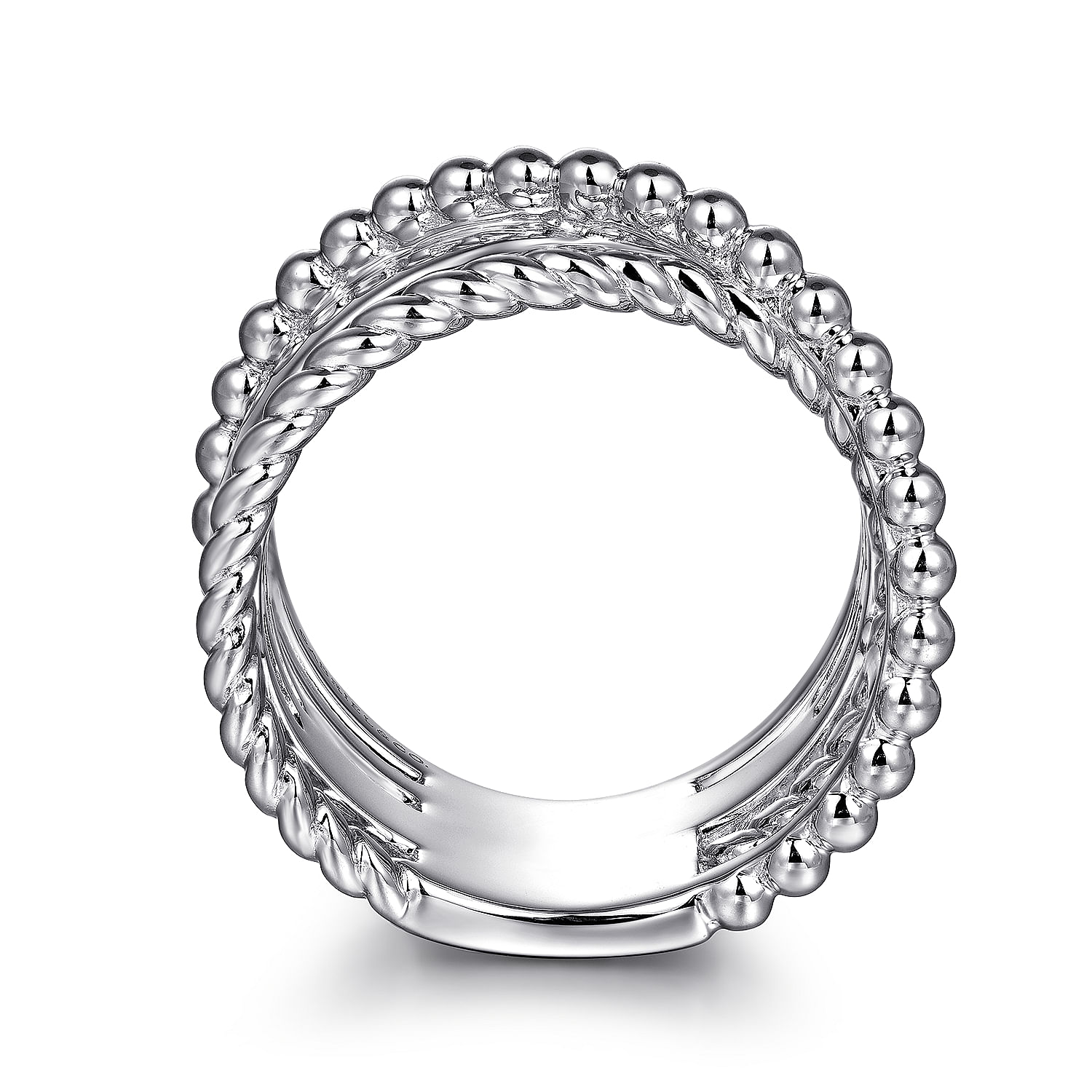 ☆TATIANA☆ Silver 925 Rough Line Daily Ring CR1852 Designer fashion, Seoul-fully created | W Concept