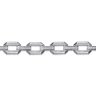 925-Sterling-Silver-White-Sapphire-Link-Chain-Tennis-Bracelet2