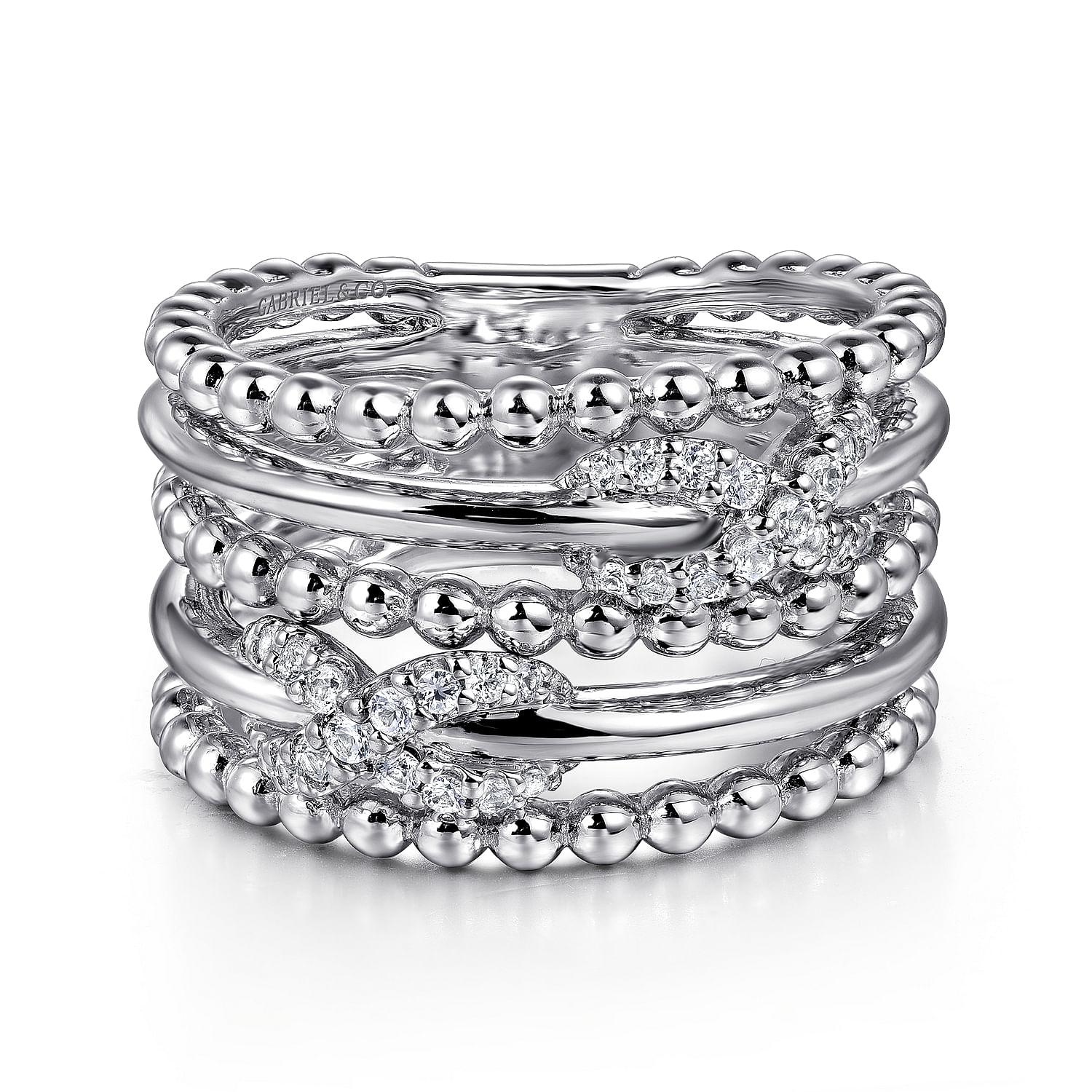 925-Sterling-Silver-White-Sapphire-Multi-Row-Bujukan-Easy-Stackable-Ring1